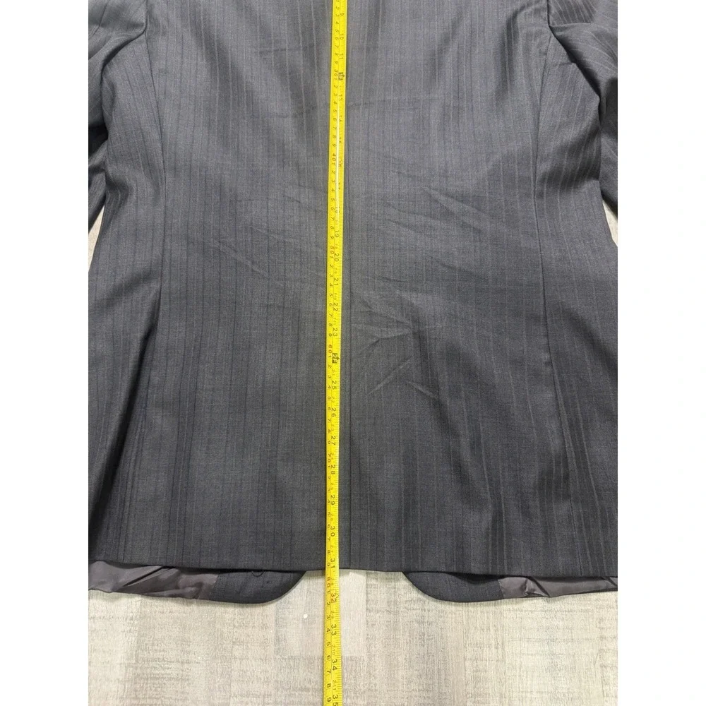VTG Brooks Brothers 2 Button Blazer Mens 40R Black  100% Wool Jacket Made In USA